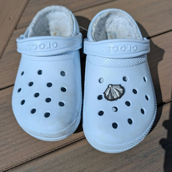 Crocs Shoes - CROCS CLASSIC LINED CLOG Blue W7